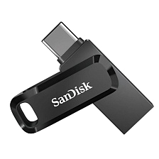 Флешка USB 3.0 32GB SanDisk Dual Drive Go USB Type-C, цвет черный