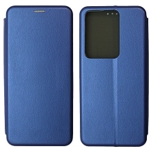 Чехол книжка STYLISH для ITEL Vision 3 Plus (P682LPN), экокожа, визитница, цвет синий
