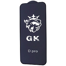 Защитное стекло D Pro для APPLE iPhone 14 Pro Max (6.7"), цвет окантовки черный