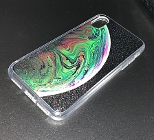 Чехол накладка для APPLE iPhone X, XS, силикон, рисунок Планета Земля вид 2.