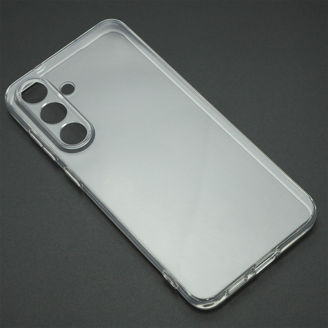 Чехол накладка для SAMSUNG Galaxy S25 FE, защита камеры, силикон, прозрачный