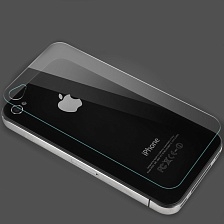 Защитное стекло GREEN CASES 0.33mm 2.5D для iPhone 4G/4GS BACK.