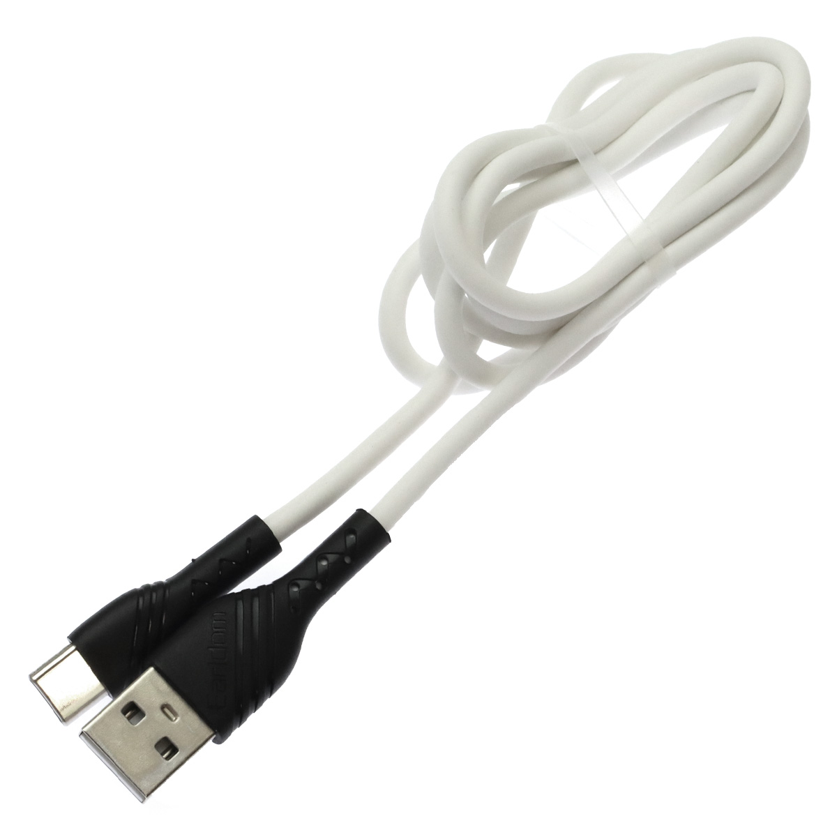 Кабель EARLDOM EC-092C USB Type C, 3A, длина 1 метр, цвет белый