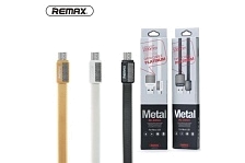 REMAX оригинал RC-044m PLATINUM Metal кабель-USB Micro, цвет белый.