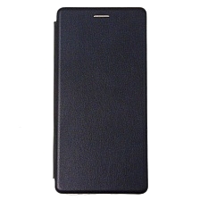 Чехол книжка STYLISH для TECNO Camon 18, 18P, 18T, экокожа, визитница, цвет темно синий