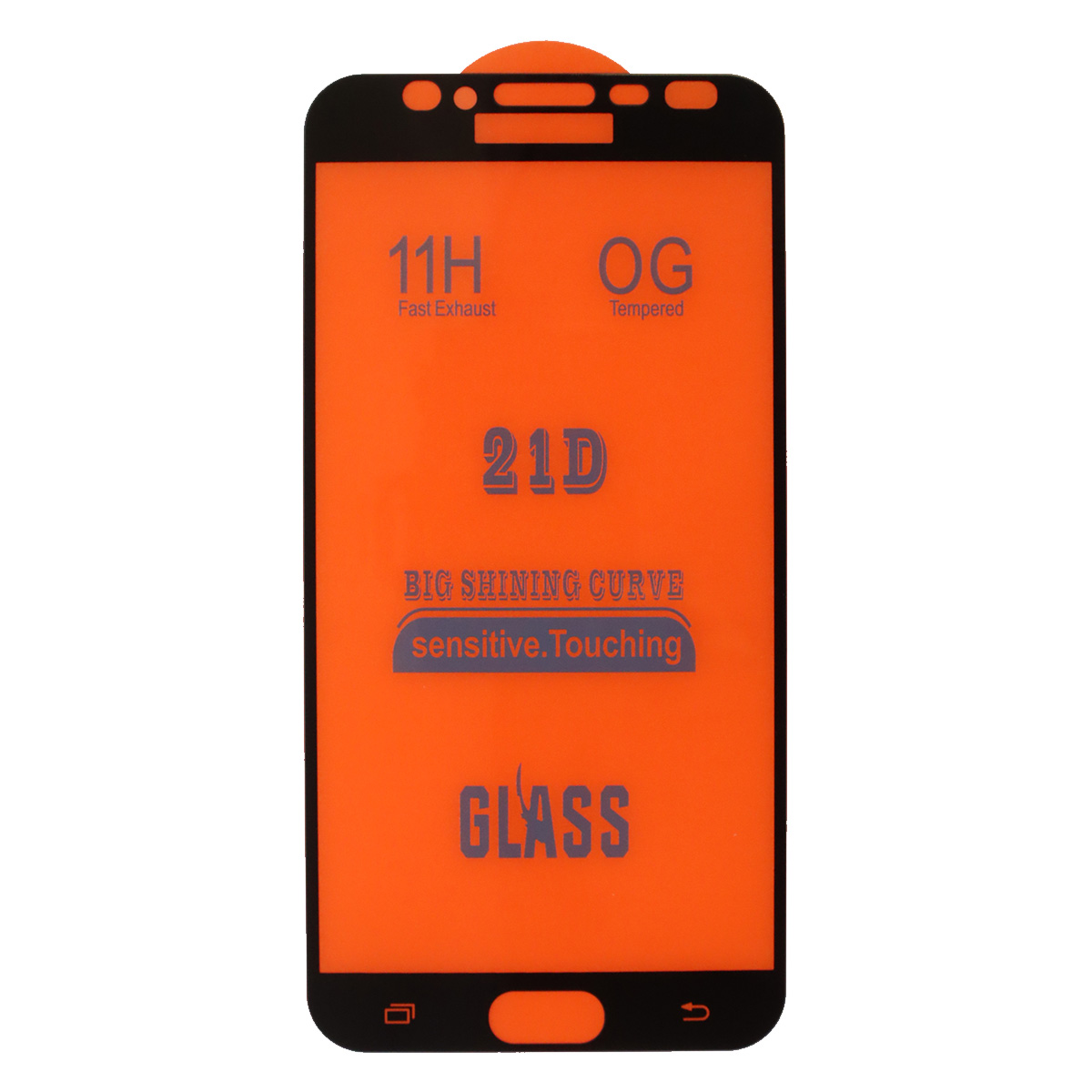 Защитное стекло 21D для SAMSUNG Galaxy J4 2018 (SM-J400F), цвет окантовки черный Защитное стекло 21D для SAMSUNG Galaxy J4 2018 (SM-J400F), цвет окантовки черный