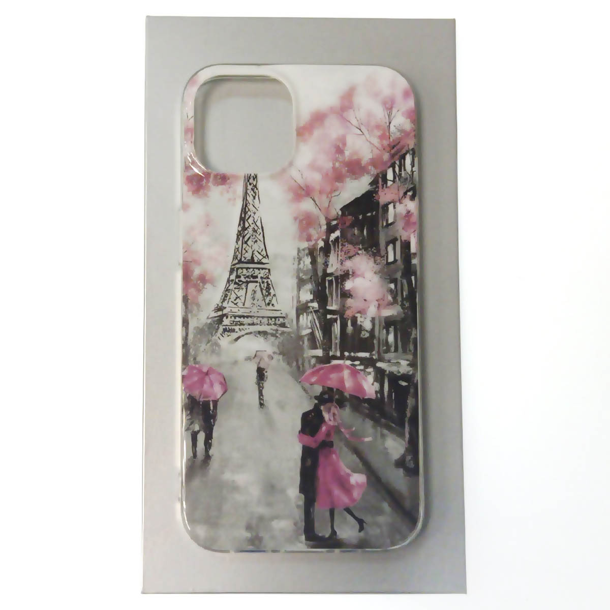 Чехол накладка для APPLE iPhone 13 (6.1), силикон, рисунок Париж
