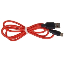 Кабель MRM G5 USB Type C, длина 1 метр, цвет красный