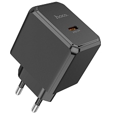 СЗУ (Сетевое зарядное устройство) HOCO CS15A, 30W, 1 USB Type C, PD30W, цвет черный