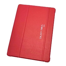 Чехол книжка для SAMSUNG Galaxy Tab S 10.5 (SM-T800, SM-T805), экокожа, пластик, цвет красный. Чехол книжка для SAMSUNG Galaxy Tab S 10.5 (SM-T800, SM-T805), экокожа, пластик, цвет красный.