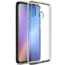 Чехол накладка TPU Case для SAMSUNG Galaxy A21 (SM-A215), силикон, цвет прозрачный.