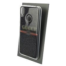 Чехол накладка для HUAWEI Honor 8C, силикон, блестки, рисунок Гуччи