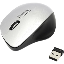 Мышь беспроводная SMARTBY 309AG, оптическая, цвет серебристый