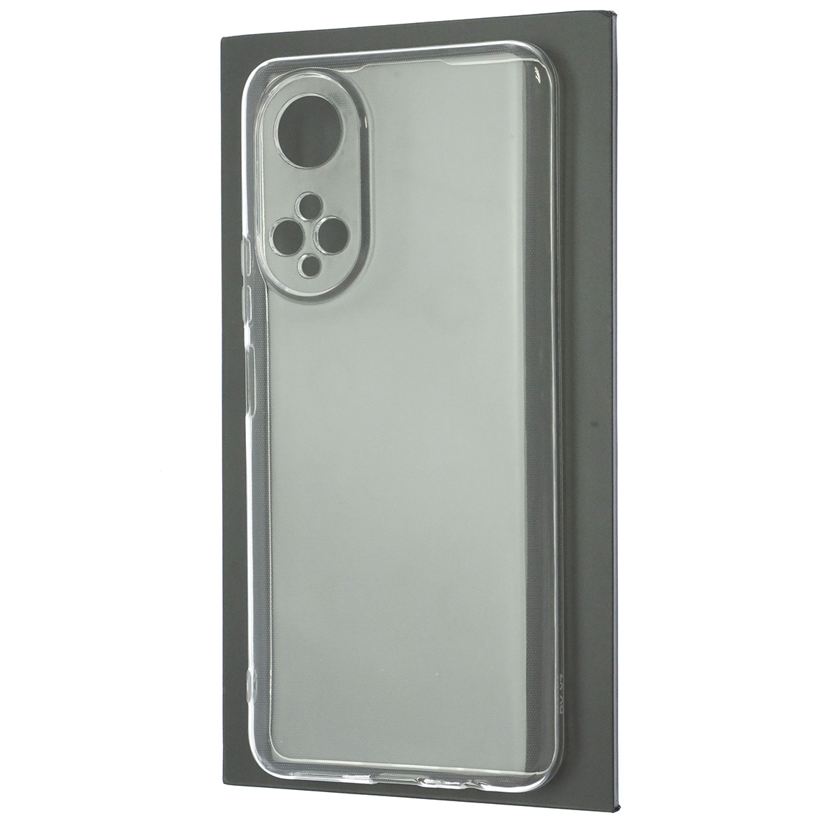 Чехол накладка для Honor X7, защита камеры, силикон, цвет прозрачный
