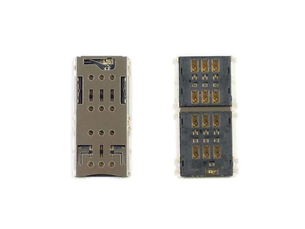 Коннектор SIM Sony F3112/G3112/G3212 (XA Dual/XA1 Dual/XA1 Ultra Dual).