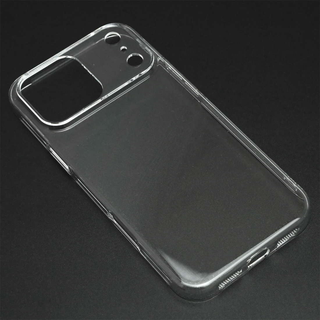 Чехол накладка KWI-NI для APPLE iPhone 17 Pro Max, пластик, силикон, прозрачный