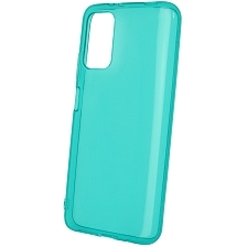 Чехол накладка Clear Case для XIAOMI Redmi 9T, силикон 1.5 мм, цвет прозрачно бирюзовый