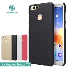 Чехол накладка Nillkin для HUAWEI Honor 7X, пластик, цвет черный.