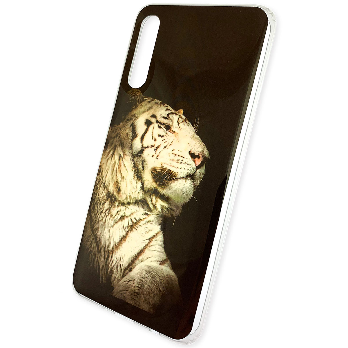 Чехол накладка Vinil для SAMSUNG Galaxy A50 (SM-A505), A30s (SM-A307), A50s (SM-A507), силикон, рисунок Белый тигр. Чехол накладка Vinil для SAMSUNG Galaxy A50 (SM-A505), A30s (SM-A307), A50s (SM-A507), силикон, рисунок Белый тигр.