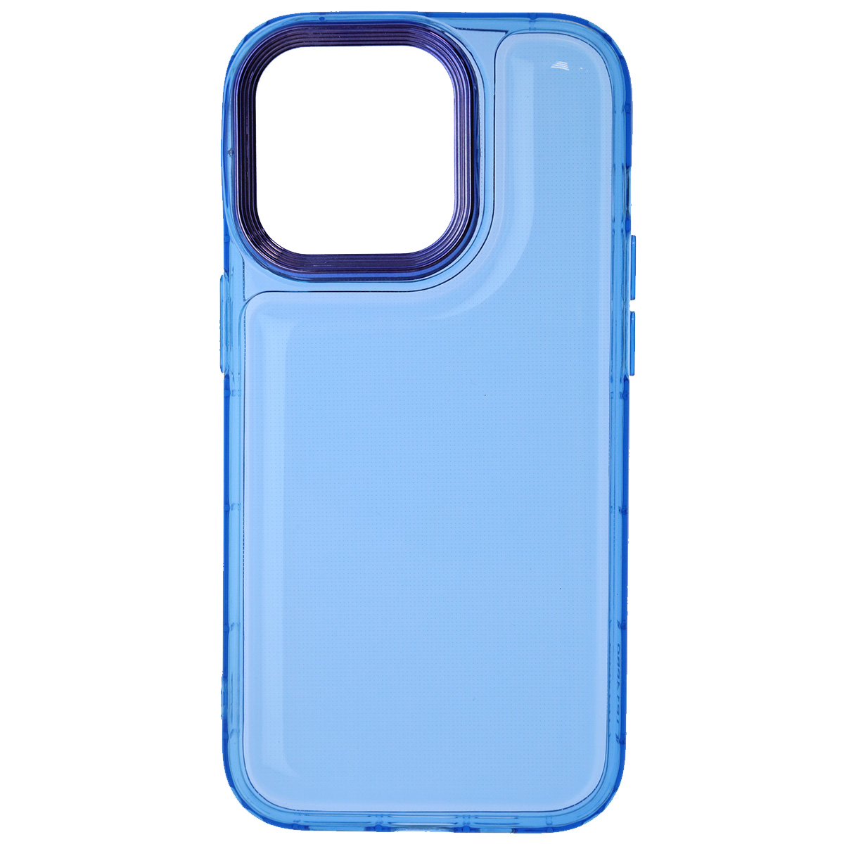 Чехол накладка AIR BAG для APPLE iPhone 14 Pro (6.1"), силикон, цвет прозрачно голубой