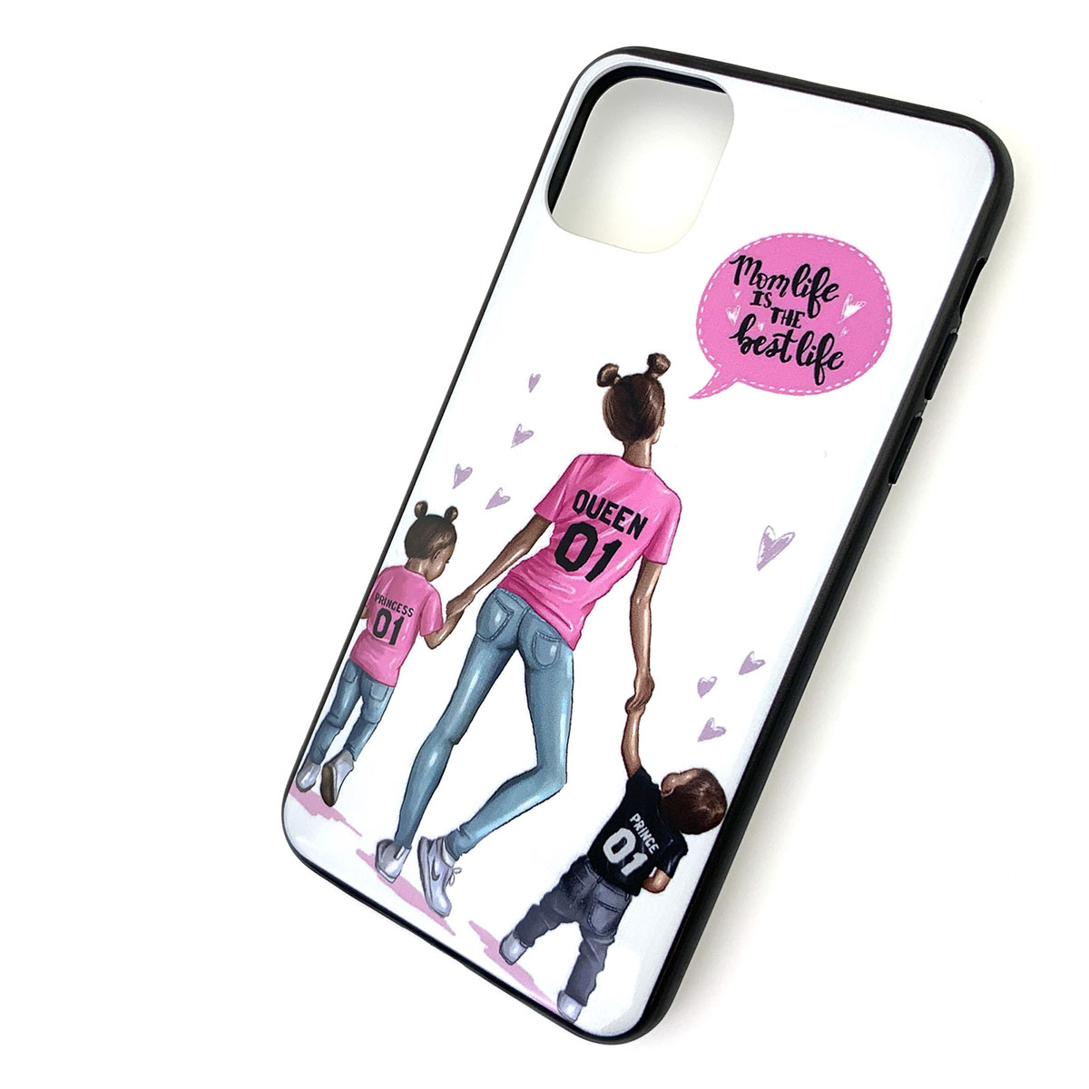 Чехол накладка для APPLE iPhone 11 Pro MAX, силикон, рисунок Mom life is.