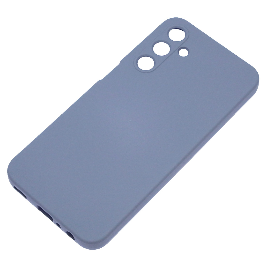 Чехол накладка NANO для SAMSUNG Galaxy A25 5G, защита камеры, силикон, бархат, цвет космический серый