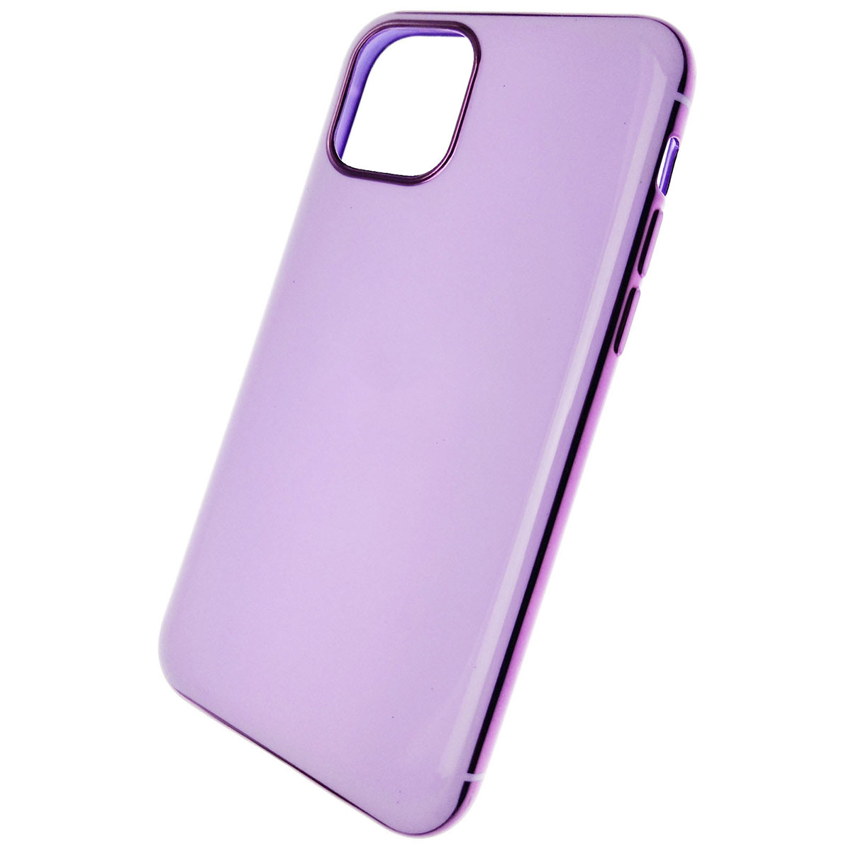 Чехол накладка для APPLE iPhone 11 Pro 2019, силикон, глянец, цвет сиреневый.