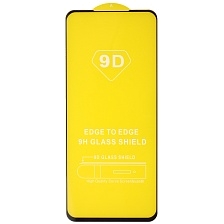 Защитное стекло 9D для INFINIX HOT 11S, цвет окантовки черный