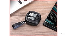 Кабель USB - Micro USB Hoco U33 Черный.