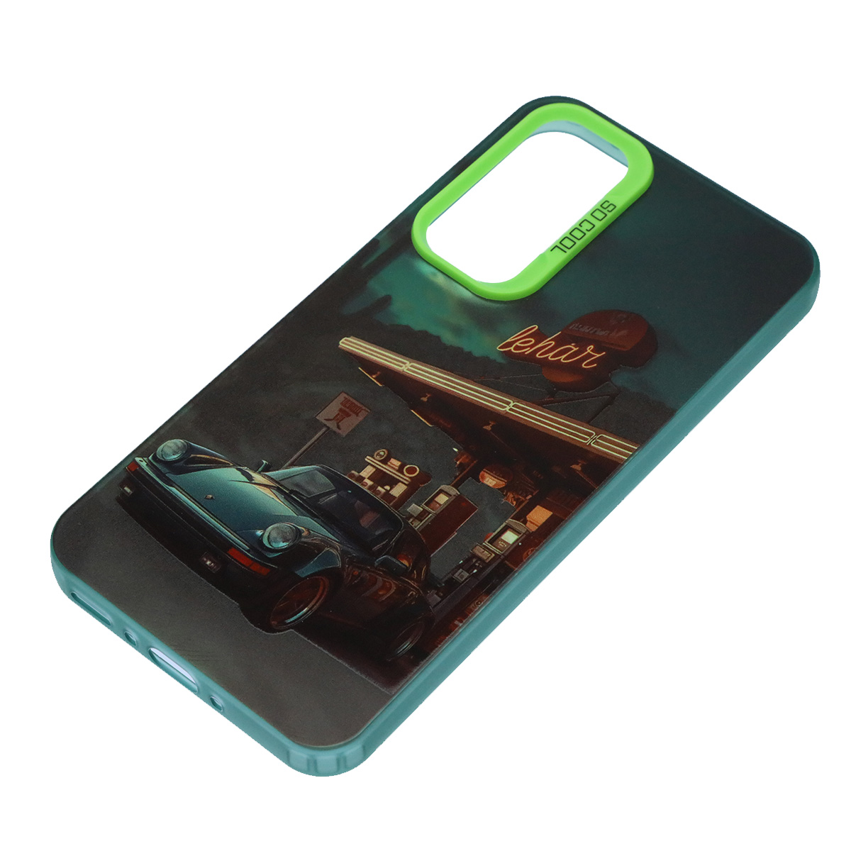 Чехол накладка для SAMSUNG Galaxy A35, пластик, силикон, рисунок PORSCHE 911