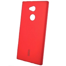 Чехол накладка Cherry для SONY Xperia XA2 Ultra, силикон, цвет красный