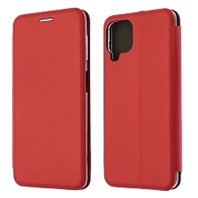 Чехол книжка STYLISH для SAMSUNG Galaxy A22 4G (SM-A225F), M22 (SM-M225F), M32 (SM-M325F), экокожа, визитница, цвет красный