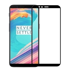 Защитное стекло 2D Full glass для One Plus 5 /тех.пак/ черный.