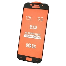 Защитное стекло 21D для SAMSUNG Galaxy A5 2017 (SM-A520), цвет окантовки черный Защитное стекло 21D для SAMSUNG Galaxy A5 2017 (SM-A520), цвет окантовки черный