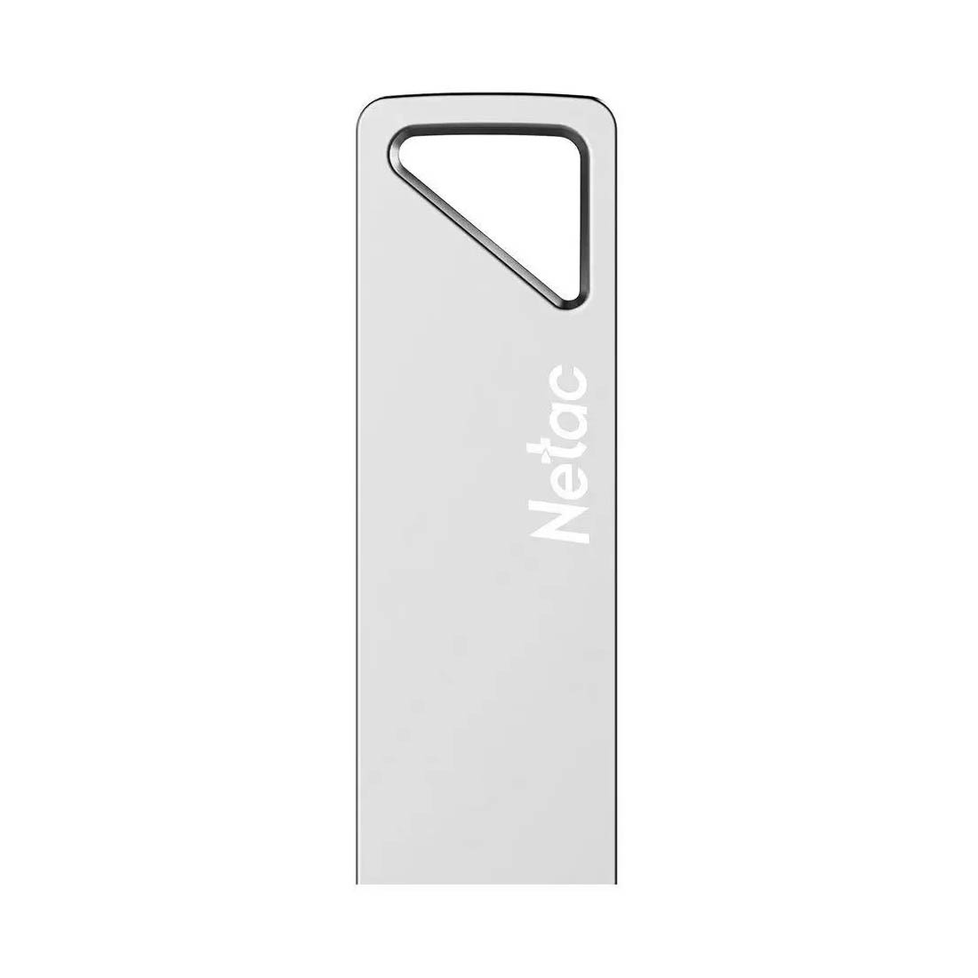 Флешка USB 2.0 8GB NETAC U326, цвет серебристый