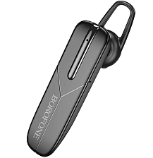 Гарнитура (наушник с микрофоном) беспроводная, BOROFONE BC36 Smart, цвет черный