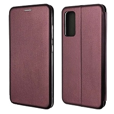 Чехол книжка STYLISH для SAMSUNG Galaxy S20FE (SM-G780), экокожа, визитница, цвет бордовый Чехол книжка STYLISH для SAMSUNG Galaxy S20FE (SM-G780), экокожа, визитница, цвет бордовый