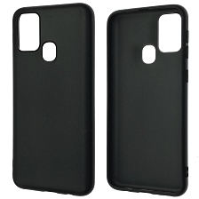 Чехол накладка TPU для SAMSUNG Galaxy M30s (SM-M307F), M21 (SM-M215), M31 (SM-M315), M31 Prime, M21s, F41 (SM-F415F), силикон, матовый, цвет черный