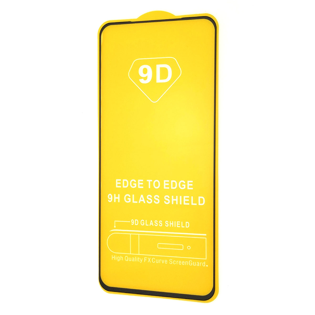 Защитное стекло 9D для HUAWEI Honor 30S (CDY-NX9A), цвет окантовки черный