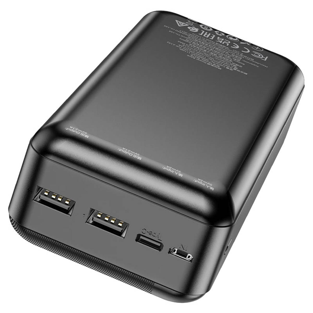 Внешний портативный аккумулятор, Power Bank BOROFONE BJ27B, 30000 mAh, цвет черный