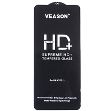 Защитное стекло VEASON HD+ для XIAOMI Redmi Note 12, XIAOMI POCO X5 5G, цвет окантовки черный