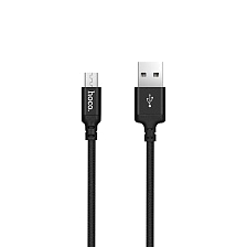 Кабель HOCO X14 Time speed Micro USB, 2A, длина 1 метр, цвет черный