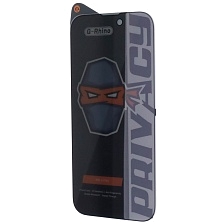 Защитное стекло Антишпион G-Rhino для APPLE iPhone 14 Pro (6.1"), цвет окантовки черный Защитное стекло Антишпион G-Rhino для APPLE iPhone 14 Pro (6.1"), цвет окантовки черный