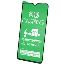 Защитное стекло 9D Ceramics для XIAOMI Redmi Note 8 Pro, цвет окантовки черный