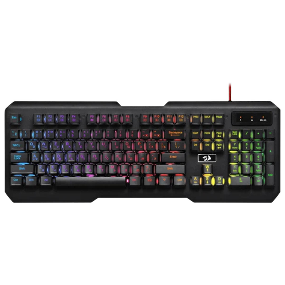 Игровая клавиатура, Redragon Centaur 2, RGB подсветка, цвет черный