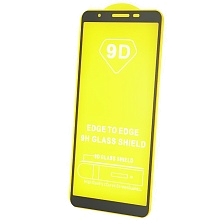 Защитное стекло 9D для SAMSUNG Galaxy A01 Core (SM-A013), цвет окантовки черный