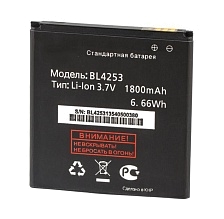 АКБ (Аккумулятор) BL4253 1700мАч для телефона Fly IQ443 Trend (Original).