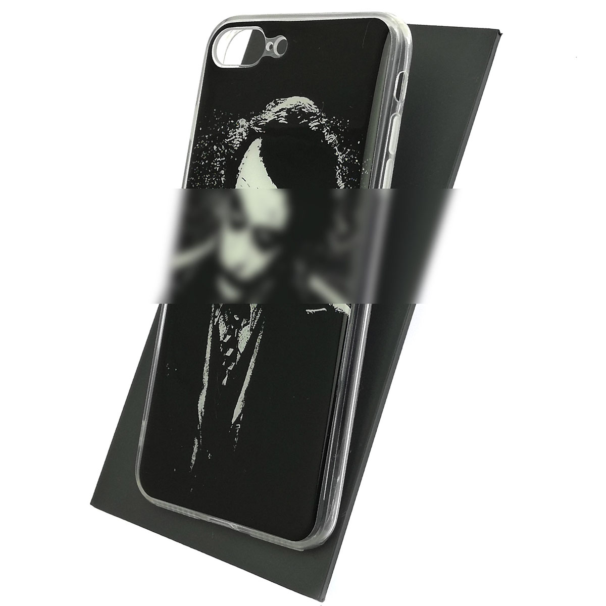 Чехол накладка для APPLE iPhone 7 Plus, iPhone 8 Plus, силикон, глянцевый, рисунок Темный Джокер