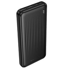 Внешний портативный аккумулятор, Power Bank BOROFONE BJ78 Clever, 10000 mAh, цвет черный
