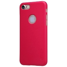 Чехол накладка Nillkin для APPLE iPhone 7, 8, пластик, цвет красный.